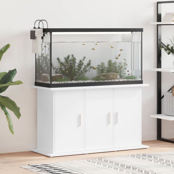 Vidaxl Mueble Bajo Acuario, Blanco, 101X41X58 Cm-image