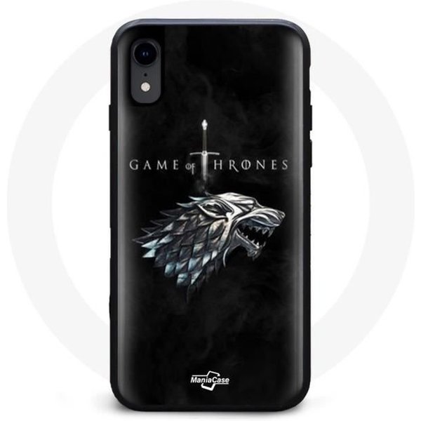 Funda Para Iphone XR Juego De Tronos Temporada 8 El Trono De Hierro La Casa Stark Logo El Invierno Se Acerca-image
