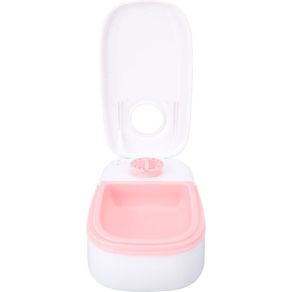 Comedero AutomáTico Para Mascotas Temporizado Mantiene La Frescura Bol Para Comida Seca HúMeda Para Temporizador Comedero Para Mascotas Para Perros Gatos-image