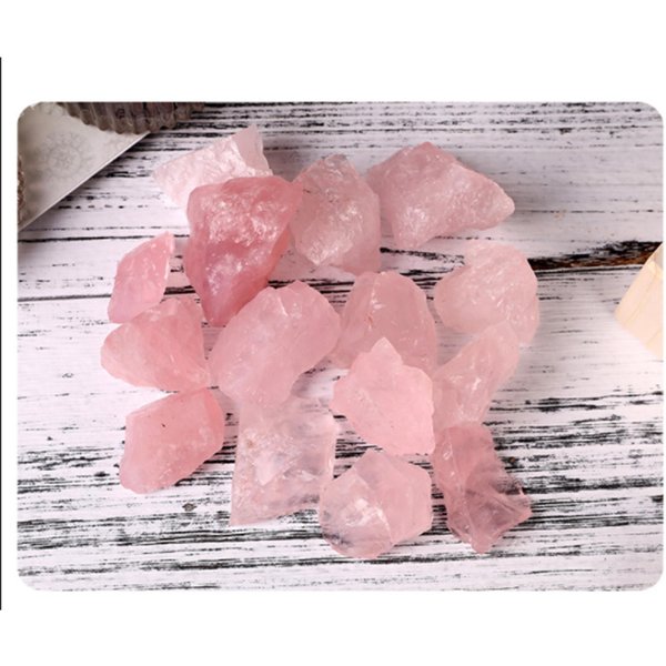 100G Naturalny Kwarc RóżOwy Minerał RóżOwy Kryształ Kwarcowy Surowy Kamień Kamień Do Aromaterapii KadzidłO Ozdoby Do Dekoracji Domu RóżOwy-image