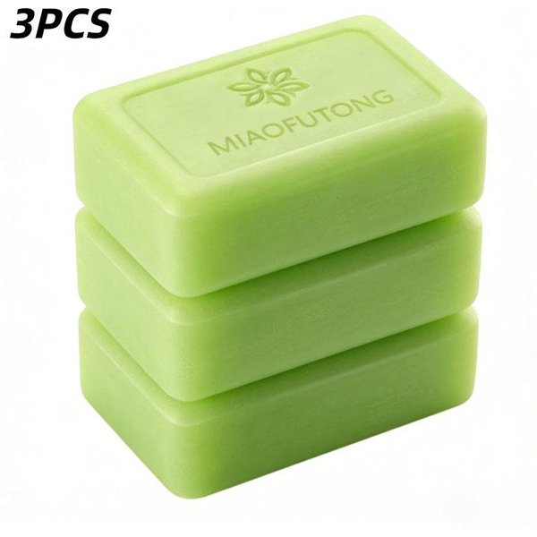 115G MydłO W Kostce Z Olejkiem Z Drzewa Herbacianego Dla MężCzyzn I Kobiet Naturalny Ekstrakt RośLinny RęCznie Robione MydłO GłęBoko OczyszczająCe ŁAgodząCe Dla Suchej SkóRy ZłUszczająCe SkóRę 3Pcs-image