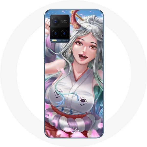 Funda Para Vivo Y21S 2021 / Y21 2021 Yamato One Piece Anime-image