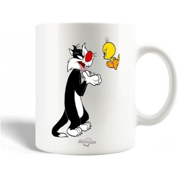 Mug En CéRamique Titi Et Grosminet-image