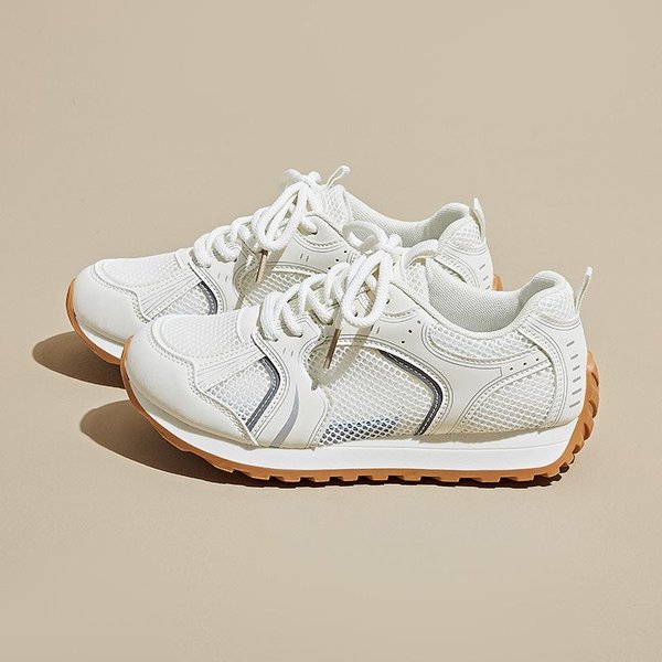 Zapatillas Nuevas Para Papá Para Mujer Verano Estudiante Deportes Running Zapatos Casuales Malla Transpirable 40-image