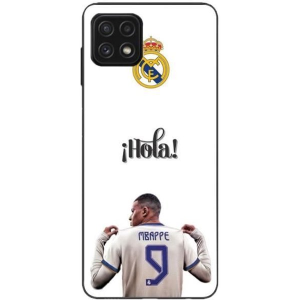 Funda Maniacase Para Samsung Galaxy A22 5G Kylian Mbappe Real Madrid 9 Hola-image