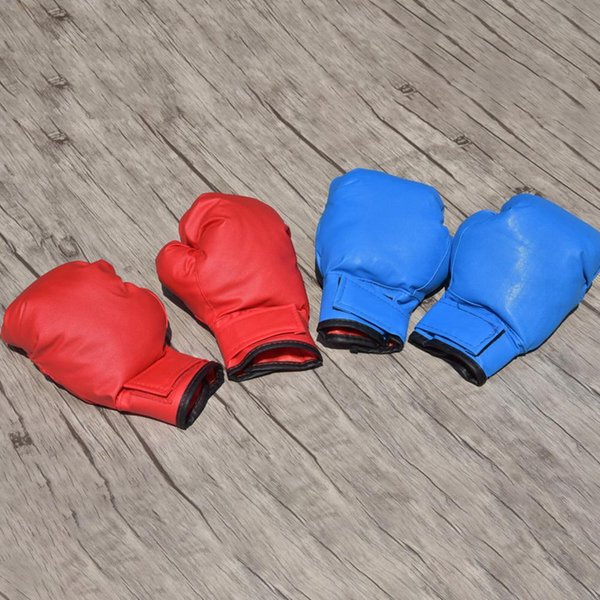 Guante De Boxeo Para NiñOs, Manoplas De Entrenamiento Para JóVenes, Guantes De Combate De Cuero PU Para Saco De Boxeo Kickboxing-image