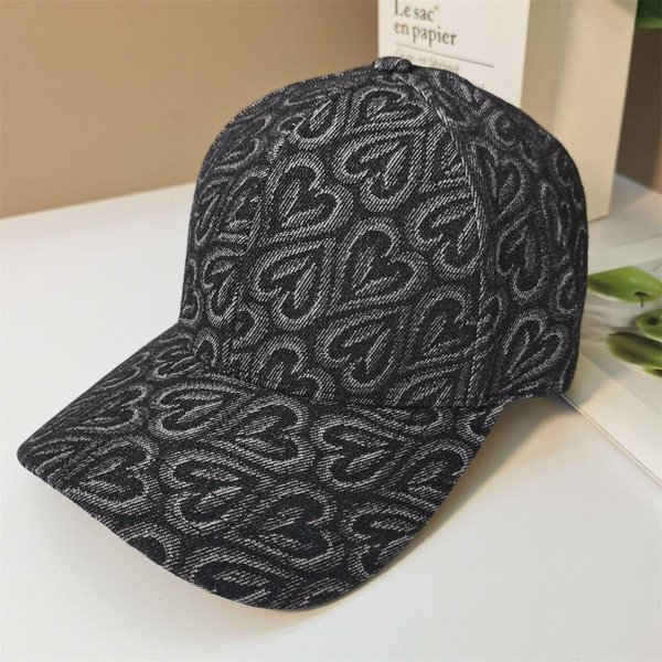 Sombrero Moda Infantil Vaquero Gorra De BéIsbol Sombrero De Lengua De Pato Sombrero Para Hombre Protector Solar Y Sombrilla Negro-image