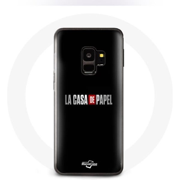 Funda - La Casa De Papel - Samsung Galaxy S9 - Flexible - Negra - ProteccióN Negro-image