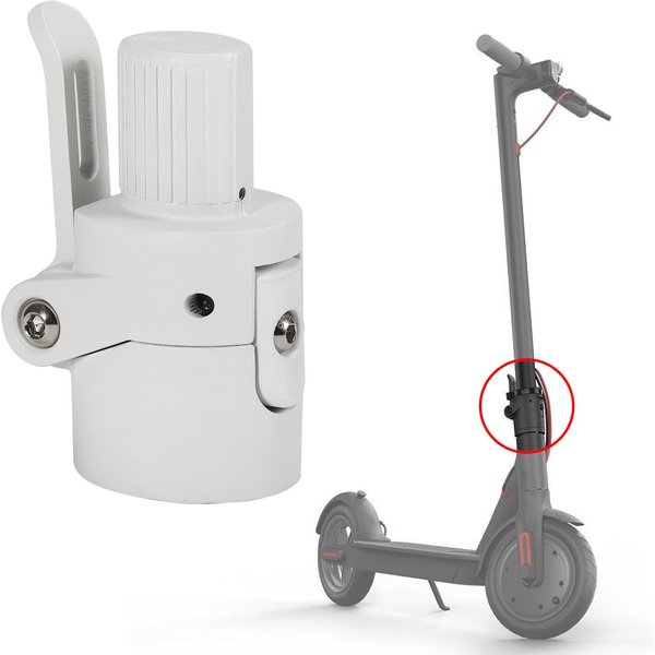 SkłAdana Podstawa SłUpka Solidna Metalowa SkłAdana Podstawa SłUpka Zamiennik Dla Xiaomi M365 Elektryczna śRuba Do Skutera-image