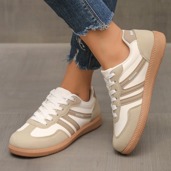 Zapatillas De Mujer Primavera Nuevos Mocasines Planos De Lujo CóModos Slip On Zapatillas Suaves Para Mujer Zapatos Ligeros Para Exterior Para Mujeres 39 White-image