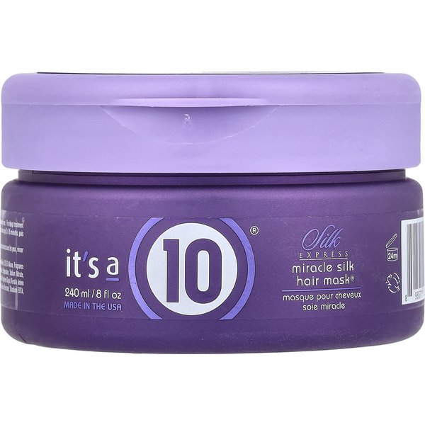 It's A 10, Silk Express, Mascarilla Capilar Miracle Silk®, 8 Fl Oz (240Ml) Pink-image