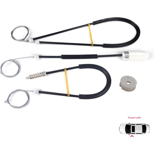 BWR671 Kit De ReparacióN De Elevalunas EléCtrico Delantero Izquierdo Para VW New Beetle 1Y7 Cabriolet Convertible De 2 Puertas 2003-2010 1Y0837461-image