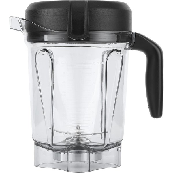 Contenedor Transparente Para Batidora De Alimentos Con Tapa Con Cuchilla Accesorios De Repuesto Apto Para Contenedor 64Oz-image