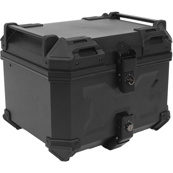 Caja Superior De Motocicleta De 45L Universal Impermeable Almacenamiento Trasero De Equipaje Cajas De Herramientas BaúL Tour Caja Trasera-image