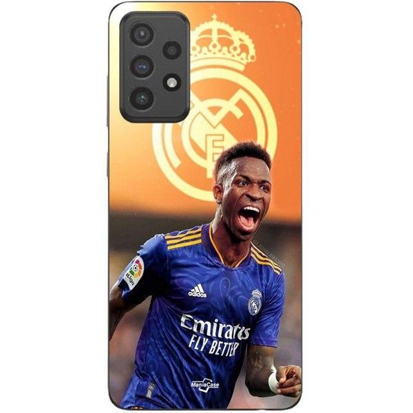Etui Na Telefon - Maniacase - Samsung Galaxy A72 - Silikonowe - MięKkie - Real Madryt-image