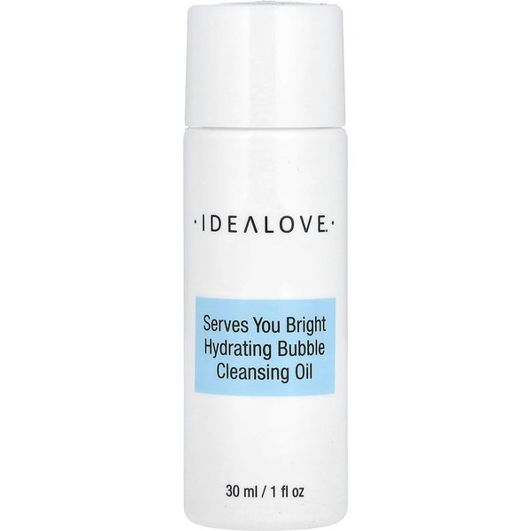 Idealove, Serves You Bright Hydrating Bubble Cleansing Oil, PróBka, 1 Uncja PłYnu (30 Ml) White-image