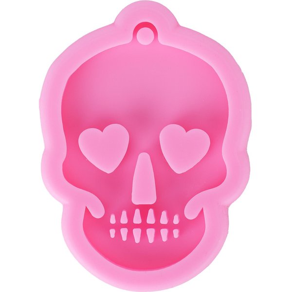 Molde De Silicona DIY Con Forma De Calavera Para Llavero, Molde Para Chocolate, Fondant, Molde Para Hornear, Herramienta Para Decorar Pasteles-image
