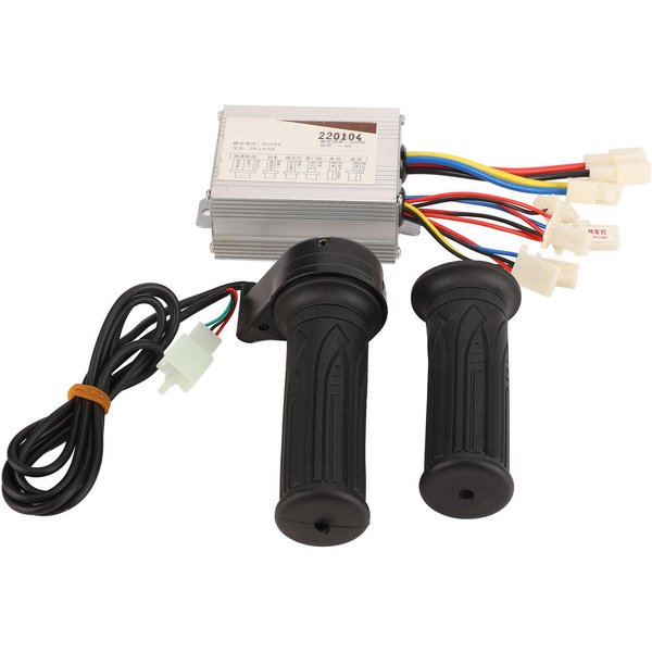 Zestaw Kontrolera Roweru Elektrycznego Kontroler Ze Stopu Aluminium I Zestaw Manetek Przepustnicy Do Jazdy 24V-image