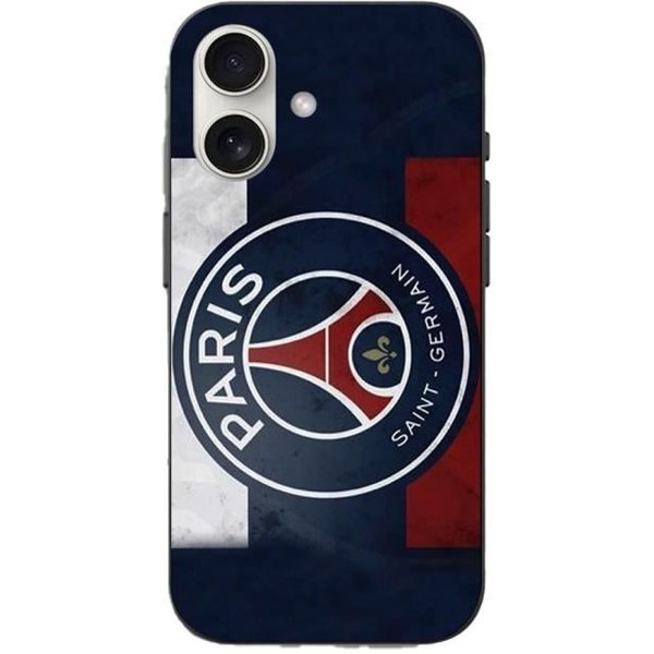 Coque Iphone 16 Club De Football Paris Saint Germain Drapeau-image