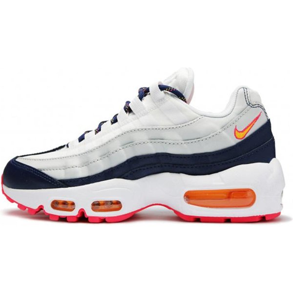 Nike Air Max 95 Azul Medianoche Platino Puro Naranja LáSer Mujer 307960-405 36-image
