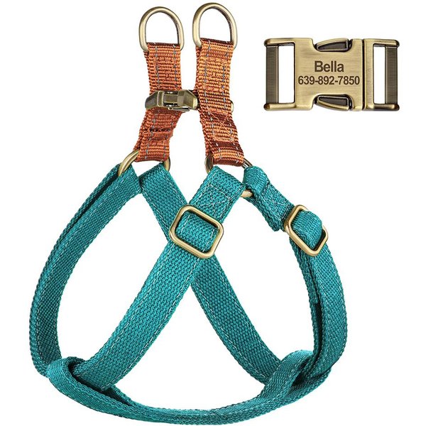 Siatka Nylon Szelki Dla Psa MięKkie Szelki Dla PsóW Kamizelka Odblaskowa Szelki Dla MałYch ŚRednich PsóW Pitbull Bulldog S-image