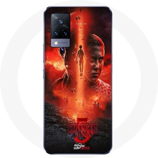 Coque Maniacase Pour Vivo V21 5G Stranger Things Saison 5 Affiche Series-image