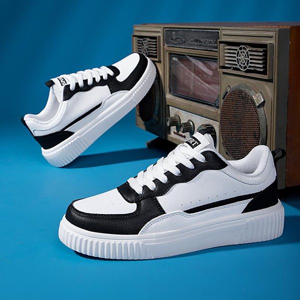 Zapatos Casuales Para Mujer Moda Transpirables Planos Para Caminar Zapatillas Calzado Femenino Blanco Zapatos Deportivos Para Correr Caminar Al Aire Libre 36-image