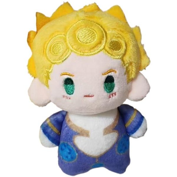 MuñEco De Peluche Mini Giorno Giovanna Juguete 10Cm Aventura Bizarra De Jojo Juguetes De Peluche Cosplay Para Fans De Anime 10Cm-image