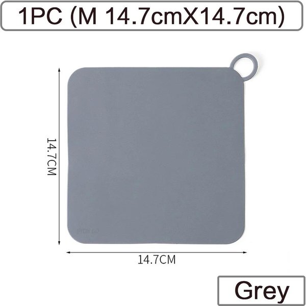 Cubierta De Silicona Para DesagüE De Suelo, Desodorante Para BañO, Sello A Prueba De Insectos, TuberíA De Alcantarillado DoméStica, Fregadero, Cubierta De Suelo Antiolor Gris-image