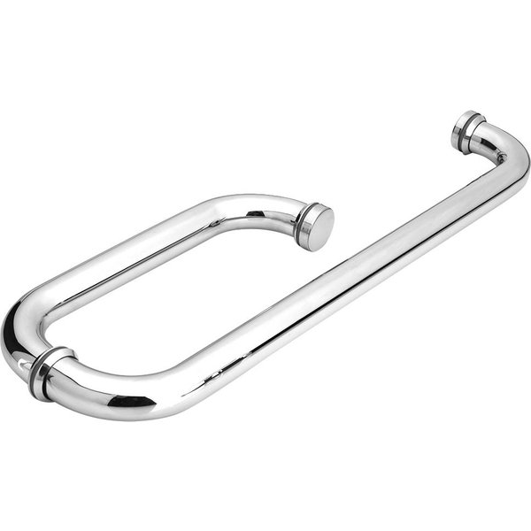 Manija De Puerta De Ducha De Acero Inoxidable Manija De Puerta De Vidrio De BañO Accesorios Para Sala De Ducha-image