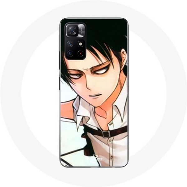 Funda - Maniacase - Xiaomi Redmi Note 11S 5G - Flexible - Ataque A Los Titanes - Blanco-image