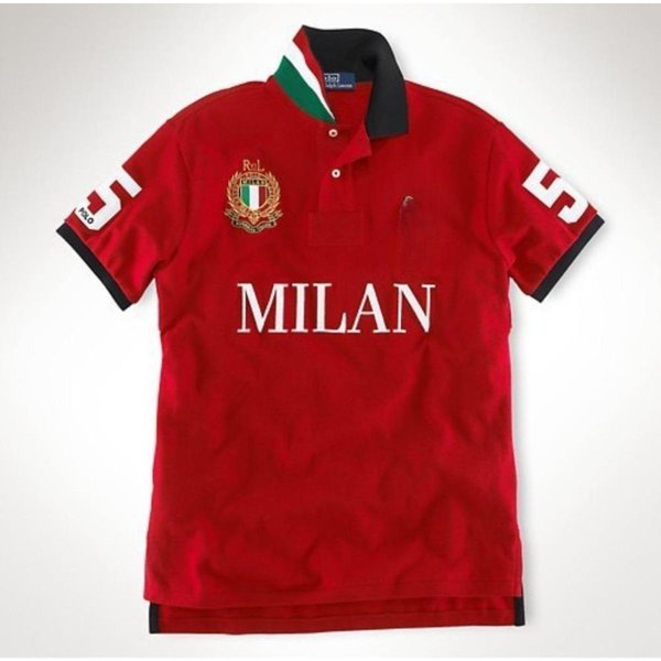 Camisas Polo De Manga Corta Para Hombre RogueWave Camisa Polo Con Botones Polo Para Golf Al Aire Libre Camisetas Polo Casual Camisa Polo Con Cuello M Red-image