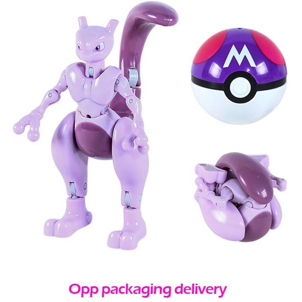 18 Styli Figurki PokemonóW Zabawki Elf Potwory Kula Figurka Pikachu Gengar Pokeball Dragonite Snorlax Pokeball Figurki Akcji Prezent-image