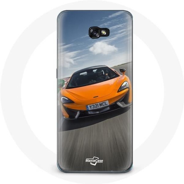 Funda - Maniacase - Samsung Galaxy A5 - FóRmula 1 Mclaren - Naranja - Flexible Naranja-image
