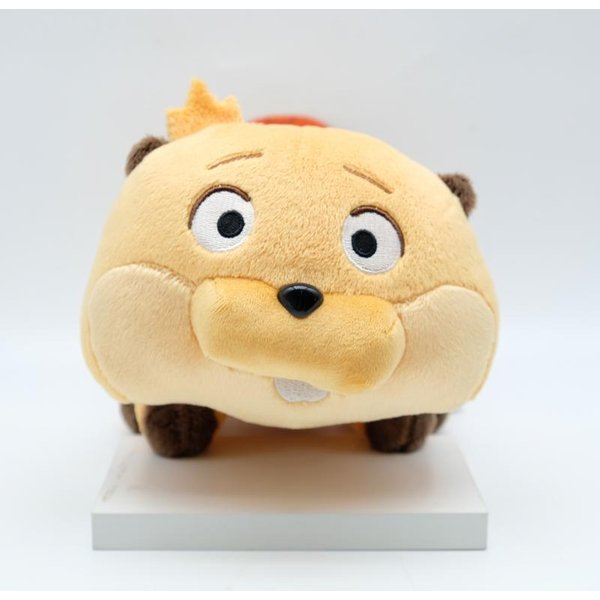 Lindo Peluche De Castor Animal MuñEco De Peluche Suave Relleno Kawaii Anime Peluche Regalo Para NiñOs DecoracióN De HabitacióN Coleccionable-image