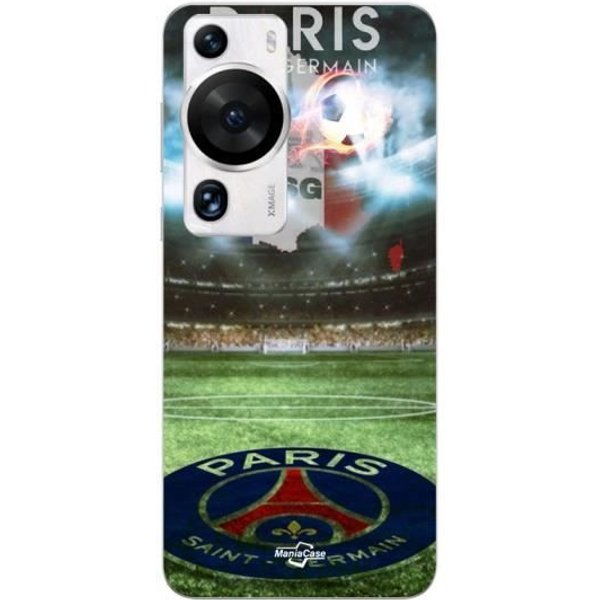 Coque - Maniacase - Huawei P60 Pro - Noir - Paris Saint Germain Benfica - Souple-image