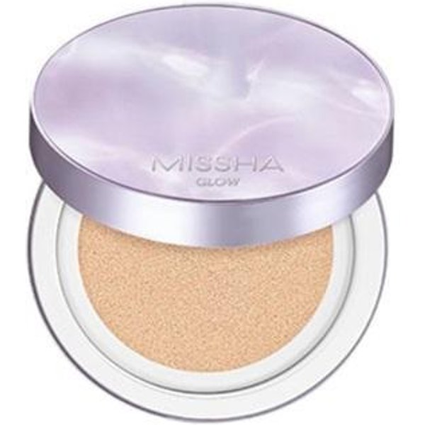Missha Glow Layering Fit Cushion SPF50+ Pa++++ | PodkłAd W Poduszce RozśWietlająCy | 15G / 0,52 Uncji No.21 Vanilla-image