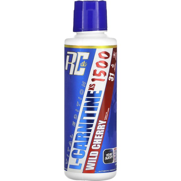 Ronnie Coleman, EdicióN Vital, L-Carnitina XS 1500, Sabor Cereza Salvaje, 16 Fl Oz (473.28 Ml)-image