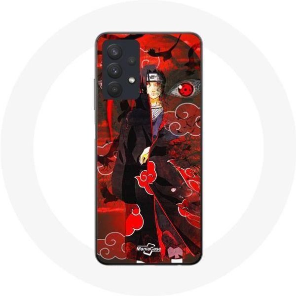 Funda - Samsung - Galaxy A32 5G - Itachi Uchiha - Flexible - Anime - Blanco-image