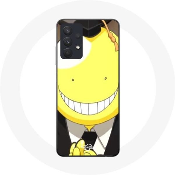 Funda Maniacase Para Samsung Galaxy A32 5G Koro Sensei Anime Y Manga Assassination Classroom PóSter Negro-image