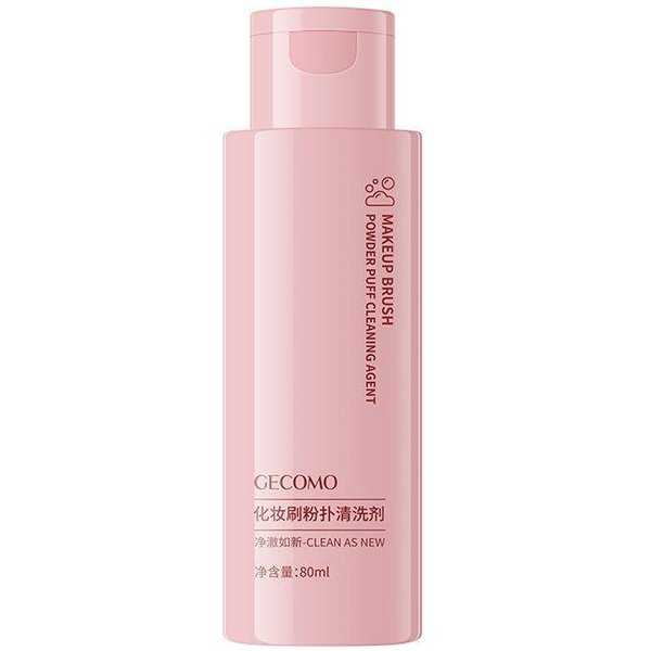 80Ml PłYn Do Czyszczenia PęDzli Do MakijażU Szampon Do PęDzli Do MakijażU PłYn Do Czyszczenia GąBeczek Remover Szybko DziałAjąCy PłYn Do Czyszczenia PęDzli Do MakijażU 80Ml White-image
