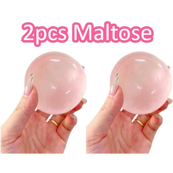 Mochi Niebieski Maltodekstryna MięKka Zabawka ŚCiskana Urocza Anty-Stresowa Zabawka Fidget MięKka Symulowana Niebieska Przezroczysta PiłKa Szybko OdbijająCa Zabawka Dekompresyjna-image