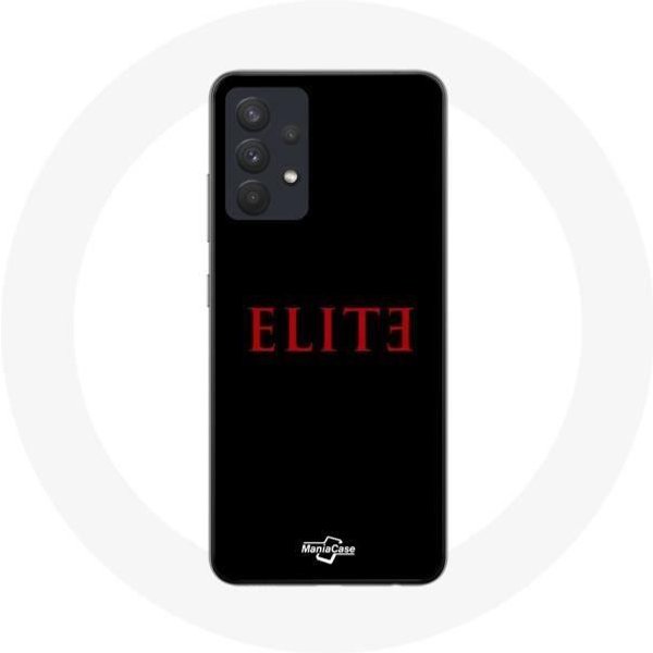 Funda Para Samsung Galaxy A13 4G / A13 4G Lite Elite Temporada 5 Logo Rojo Fondo Negro-image