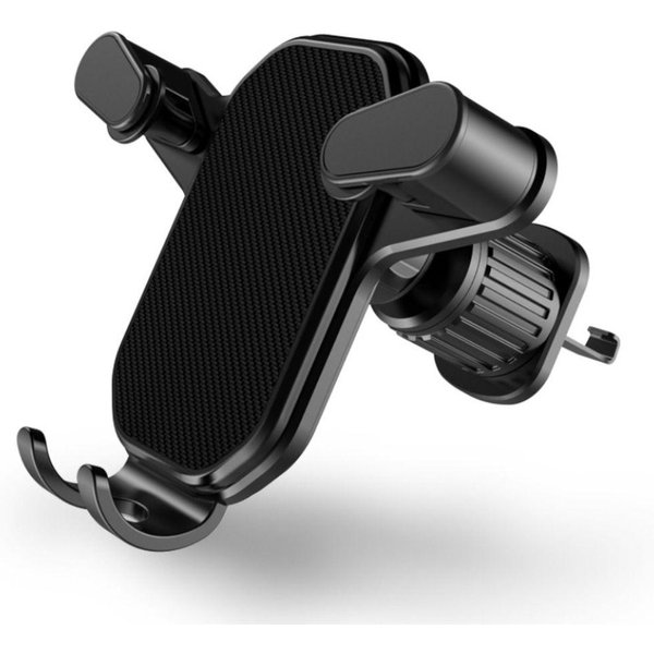 Wsparcie Uchwyt Na Telefon KomóRkowy Gps Gravity Uchwyt Samochodowy Na Telefon Air Vent Mount Clip Uchwyt Samochodowy Na Telefon Czarny-image