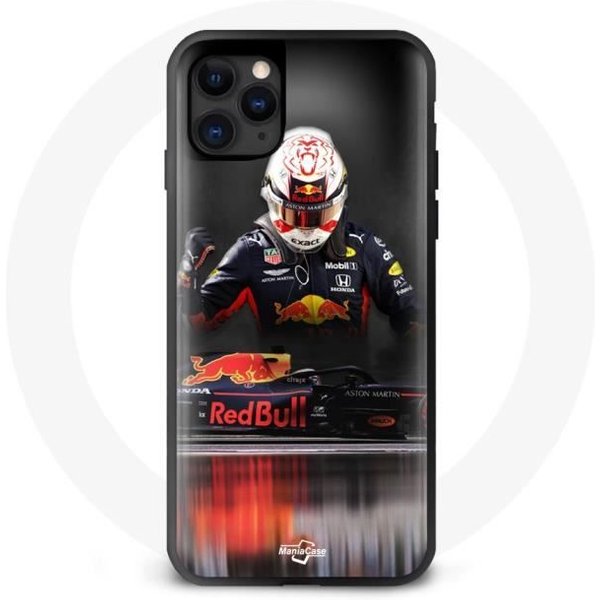 Funda De TeléFono - FóRmula 1 - Iphone 11 Pro Max - Negra - Flexible - ProteccióN Contra Golpes-image
