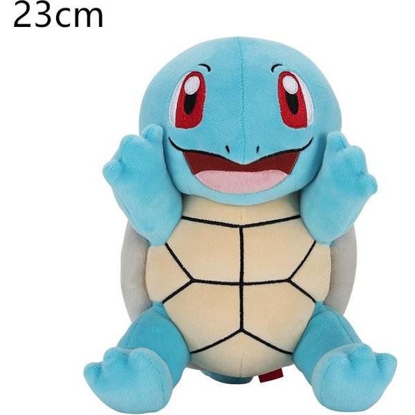 Peluche AutéNtico De PokéMon Juguete Bulbasaur MuñEco Kawaii Squirtle Charmander Almohada Rellena Regalo De CumpleañOs Para NiñOs Blue-image