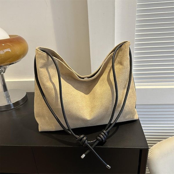 Bolso Tote Grande De Capacidad, Simple Y De Moda, Nuevo Popular De Primavera Para Hombro, Bolso De Viaje, Bolso Tote Para Estudiantes-image