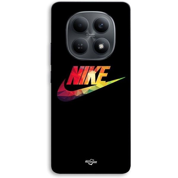 Funda Para Xiaomi Redmi Note 15 5G Logo Nike Colorido Frente Negro Maniacase-image