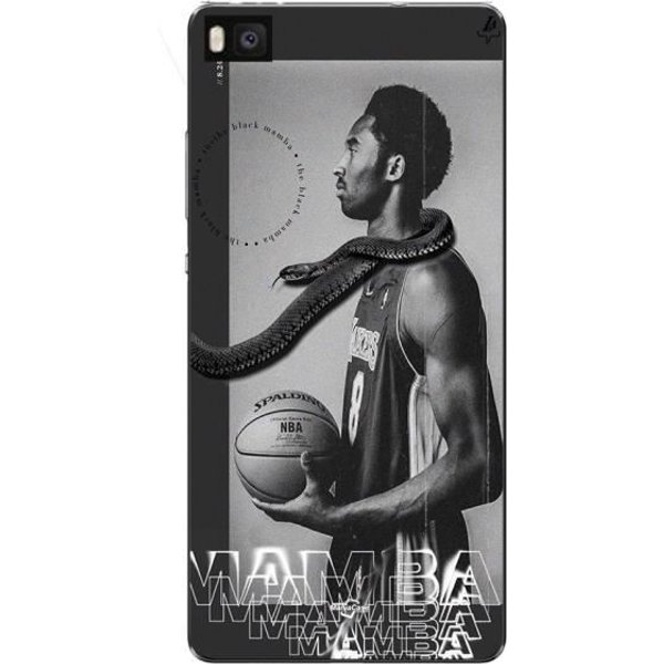 Coque Maniacase Pour Huawei P8 Kobe Bryant NBA Black Mamba Mentality-image