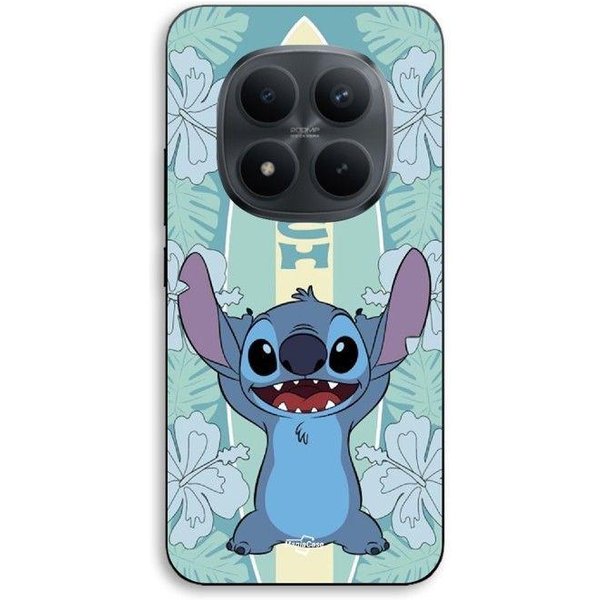 Coque De TéLéPhone - Maniacase - Xiaomi Redmi Note 15 Pro 5G - Silicone TPU - Motif Stitch Surf - Noir-image
